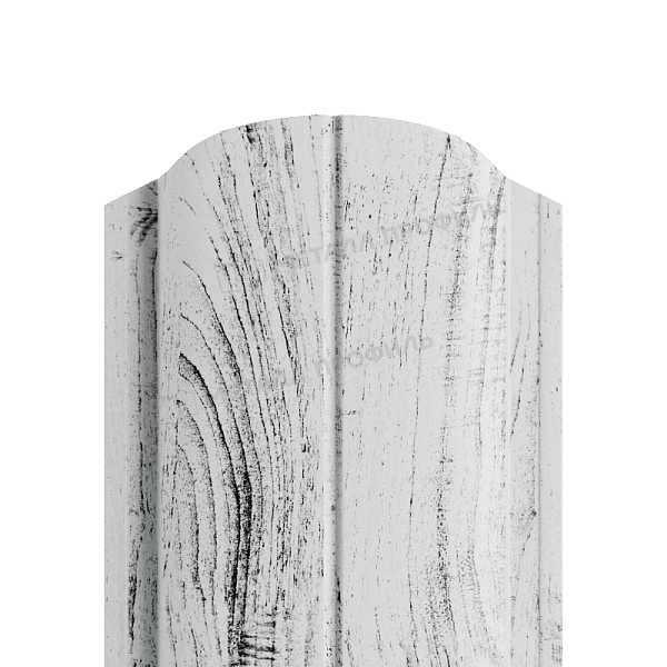 Штакетник металлический МЕТАЛЛ ПРОФИЛЬ ELLIPSE-O 19х126 (ECOSTEEL_MA-01-Беленый Дуб-0.5), стоимость 192.15 ₽: приобрести в Челябинске.