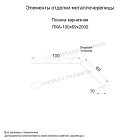 Планка карнизная 100х69х2000 NormanMP (ПЭ-01-8004-0.5)